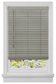 Cordless GII Madera Falsa 2" Faux Wood Plantation Blind 45x64, Gray
