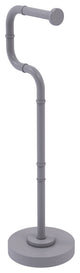 Remi Free Standing Euro Style Toilet Tissue Stand, Matte Gray