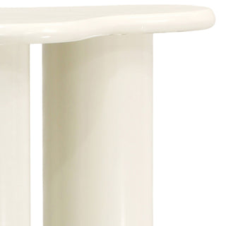 Romaine Coffee / End Table, Cream, End Table