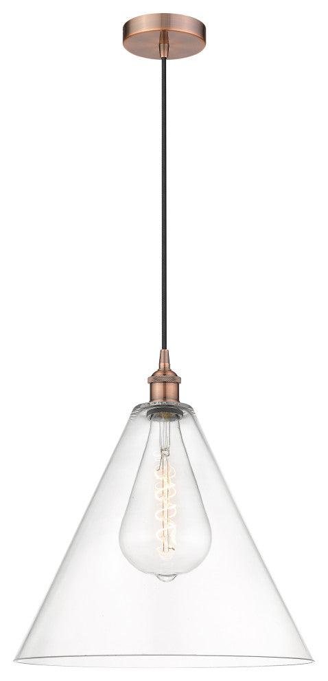 Innovations 616-1P-AC-GBC-162-LED 1-Light Pendant, Antique Copper