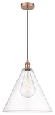 Innovations 616-1P-AC-GBC-162-LED 1-Light Pendant, Antique Copper