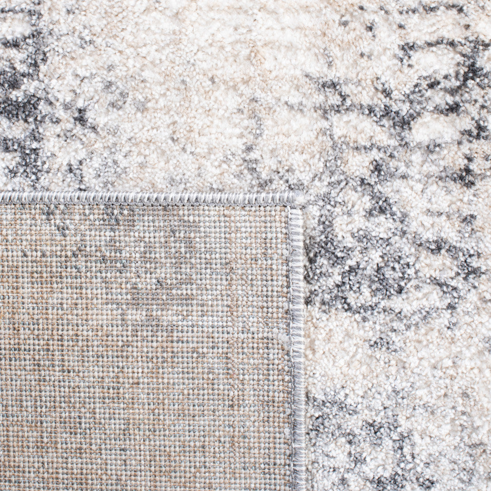 Safavieh Aston ASN704A Rug, Ivory/Grey, 3' X 5'