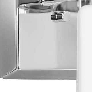 Estrada Collection 3-Light Contemporary Bath and Vanity Light, Polished Chrome
