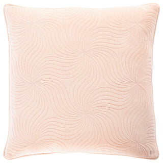 Surya Qcv-006 Dusty Pink Pillow Shell With Down Insert 22"H X 22"W
