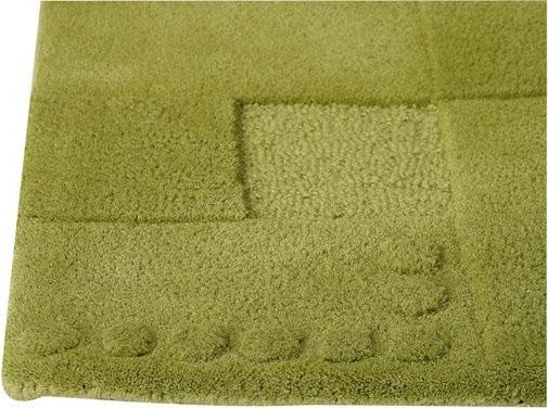 Hand Tufted Green Wool Area Rug