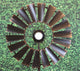 52 Inch Charred Whiskey Barrel Windmill Ceiling Fan | The American
