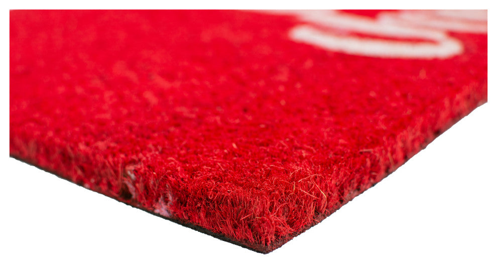 Christmas Antlers Doormat, 24'' X 36''