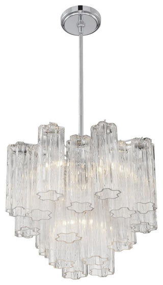 CRYSTORAMA Addis 4 Light Polished Chrome Chandelier