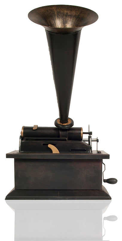 1901 Edison Standard Model A New Style Phonograph Display-Only metal Decor