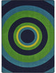 Kid Essentials Rug, Fascinate, Navy, 5'4"x7'8"