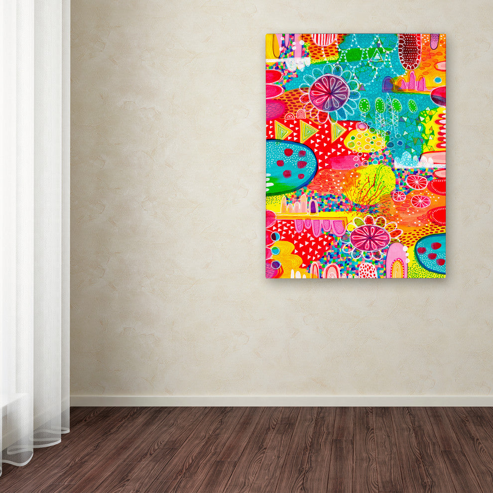 Hello Angel ''Sunshine and Lollipops'' Canvas Art, 24x18