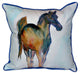Pair of Betsy Drake Colt Large Indoor/Outdoor Pillows 18 Inchx18 Inch