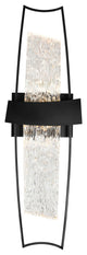 Guadiana Integrated LED Black Wall Light
