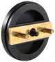 Illusionary Overflow 12" & 4" Sch. 40 PVC Bath Waste and Overflow Lift, Oil Rubbed Bronze