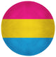 Pansexual Chenille Rug, Pansexual, 5' Round