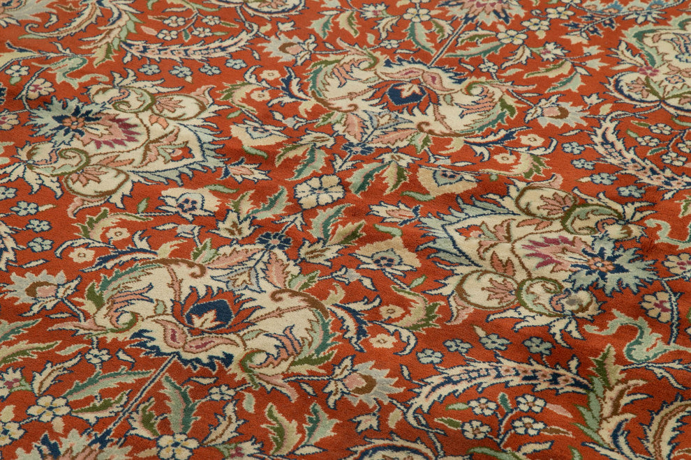 Rug N Carpet - Hand-Knotted Oriental 13' 1" x 19' 9" Large Oushak Area Rug