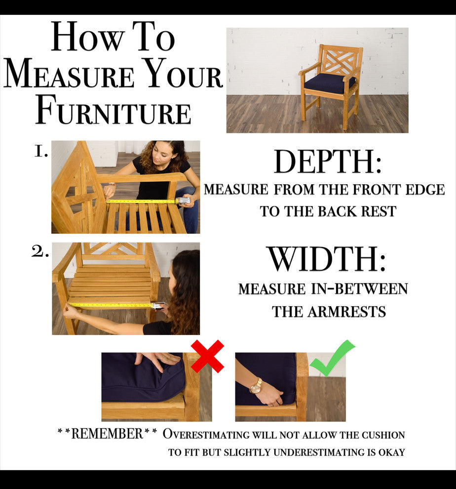 Sunbrella Sunflower Yellow Outdoor Bench Cushion, 57x17