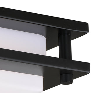 Vaxcel Lighting C0152 Horizon 12"W Integrated LED Flush Mount - Satin Nickel