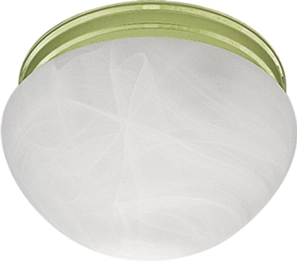Marti 2-Light Polished Brass Interior Flush Mount
