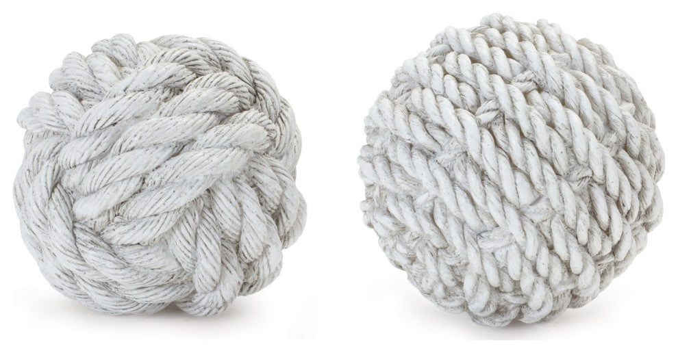 Rope Orb Filler Decor, 12-Piece Set