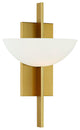 Fallon One Light Wall Sconce, Warm Brass