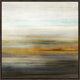 Linear Thoughts I, 31.25"x31.25", Espresso Natural Wood Gallery Floater