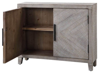 Uttermost Adalind White Washed Accent Cabinet