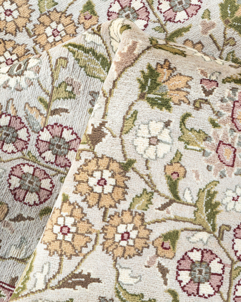 MOGUL, Hand Knotted Area Rug 8' 10" X 6' 3"