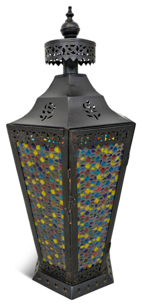 Mosaic Colorful Glass Table Lamp