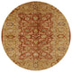 Ahgly Company Indoor Round Mid-Century Modern Area Rugs, 4' Round