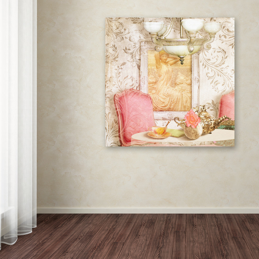 Tina Lavoie 'Hotel Regina Paris Tea Room I' Canvas Art, 24" x 24"
