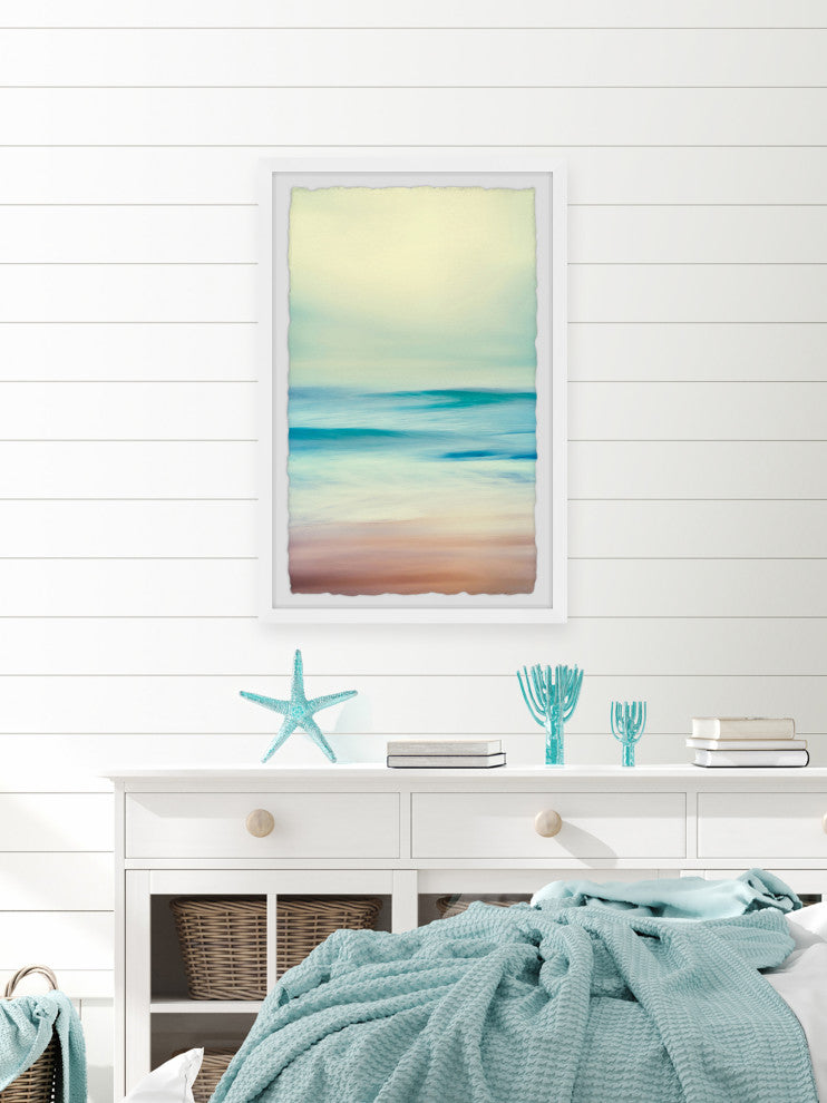 "Life's a Wave" Framed Painting Print, 16x24