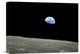 "Earthrise, Apollo 8, December 24, 1968" Canvas Giclee by NASA, 16"x12"