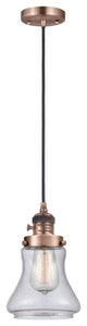 INNOVATIONS 201CSW-AC-G194-LED 1-Light Mini Pendant Antique Copper