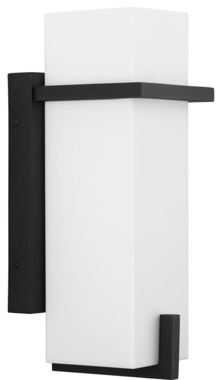 Antrim Collection One-Light Small Outdoor Wall Lantern, Black