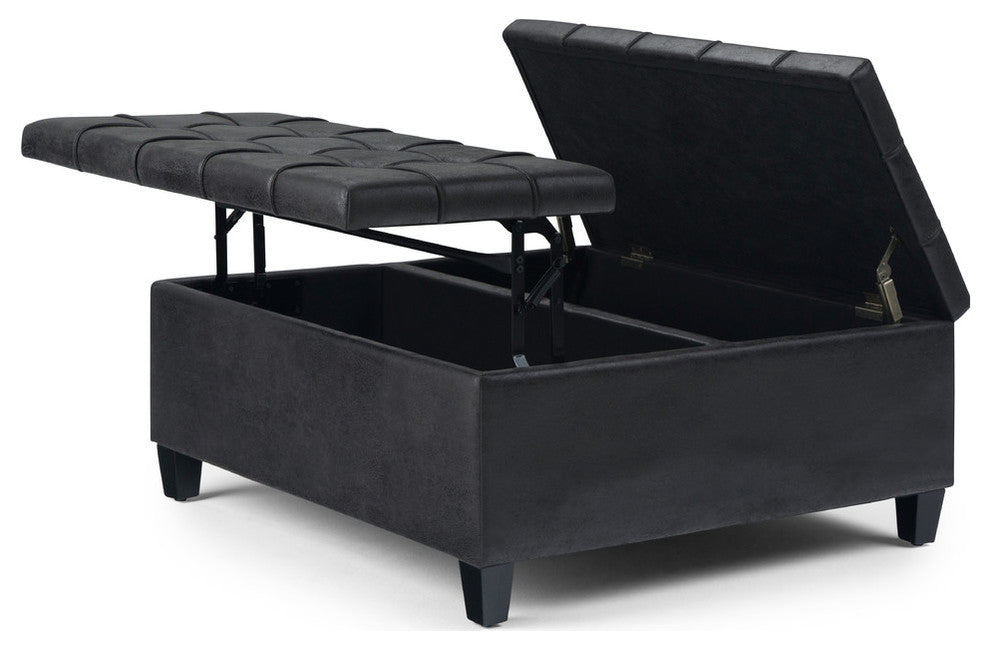 Harrison Coffee Table Storage Ottoman