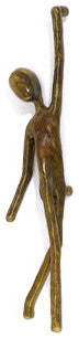 Pull 7.5" Gunmetal Bronze and Cabinet Drawer/Door Decorative Figure Pull