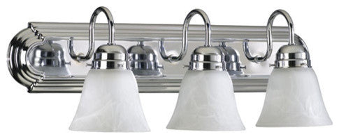 5094-3-114 Transitional Light Vanity, Chrome