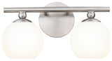Z-LITE 2-Light Vanity, Brushed Nickel
