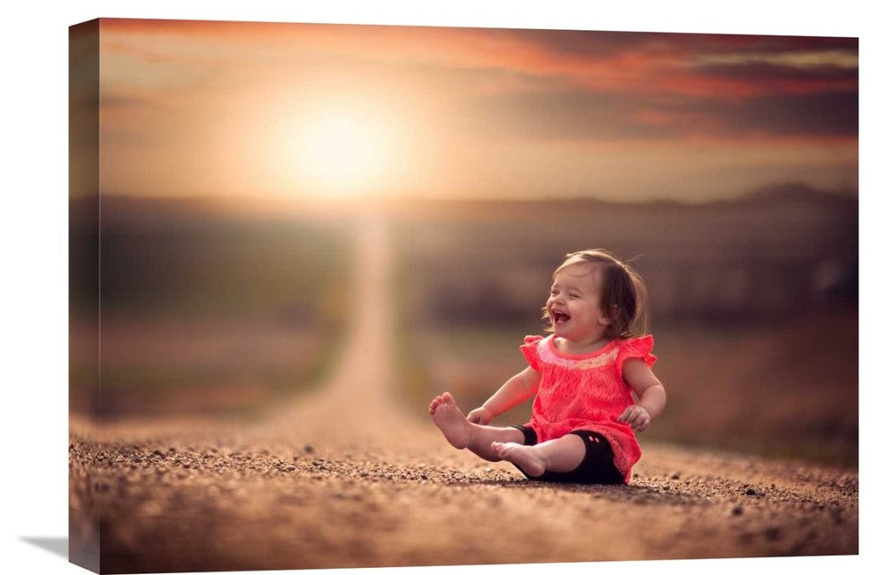 "Feelin Good" Stretched Canvas Giclee by Jake Olson, 22x16"
