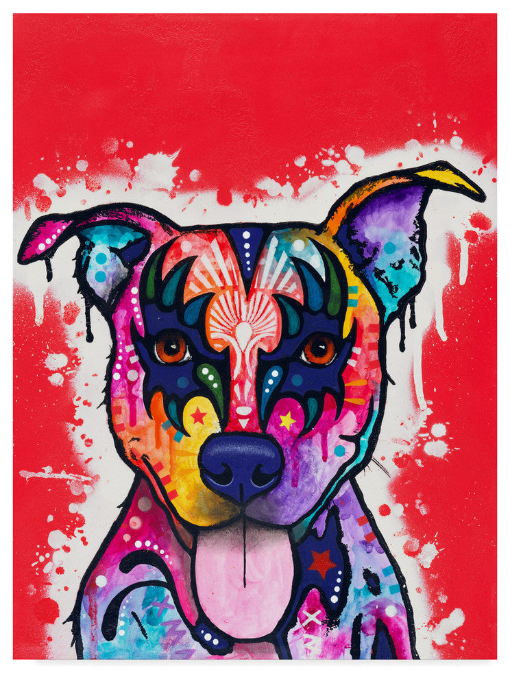 Dean Russo ''Kiss Dog'' Canvas Art, 24"x18"