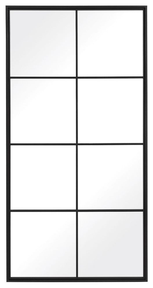 Uttermost Rousseau Iron Window Mirror