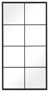 Uttermost Rousseau Iron Window Mirror
