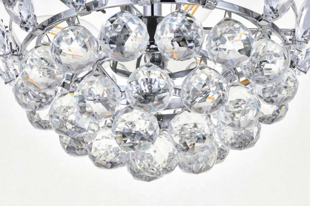 Eleana 14" Pendant, Chrome