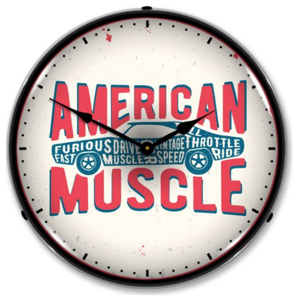 AG20111175 American Muscle Clock