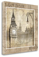 "London Calling" By Keith Mallett, Giclee Print on Gallery Wrap Canvas