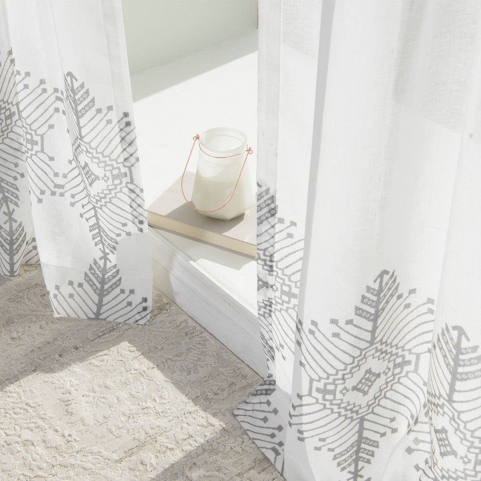 Geometric Arrow Curtains