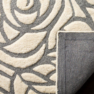 Safavieh Casablanca Collection CSB304A Rug, Ivory/Grey, 2'3" x 10'