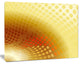 Golden Fractal Abstract Pattern, Large Abstract Canvas Artwork, 40"x30"