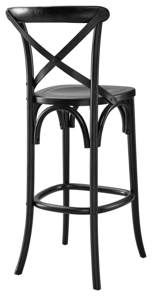 Gear Bar Stool, Black
